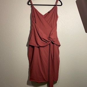 New Lulus - Women - XL - Color Red/Burnt Orange Dress